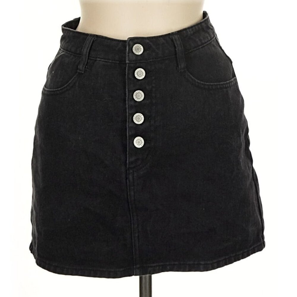 J. Galt Black Denim skirt